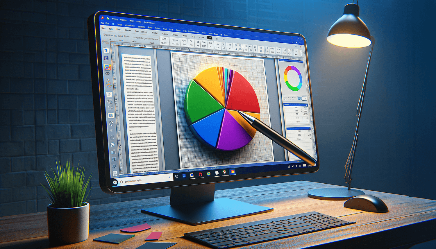 How To Insert A Pie Chart In Word Document Learn Word 9764