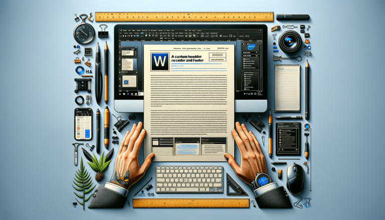 How to Create a Custom Header and Footer in Word