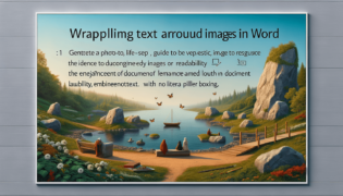 How to Wrap Text Around Images in Word