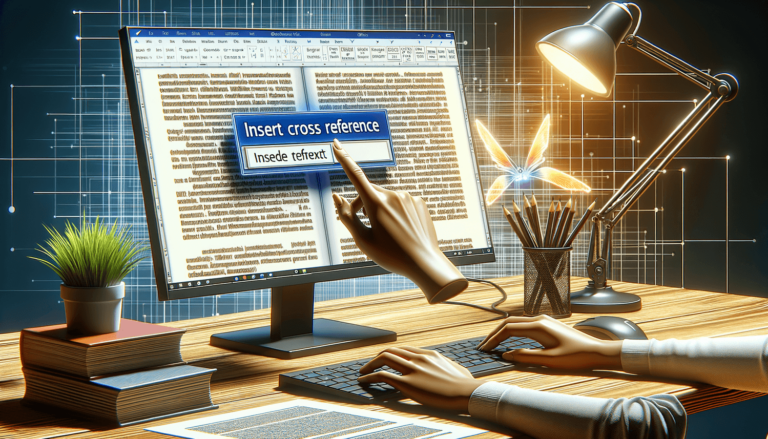 How to Insert a Cross-Reference in Word